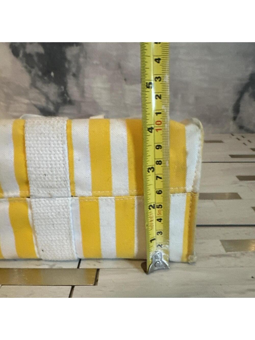 Giorgio Beverly Hills Canvas Vintage Striped Tote Bag - Picture 15 of 15